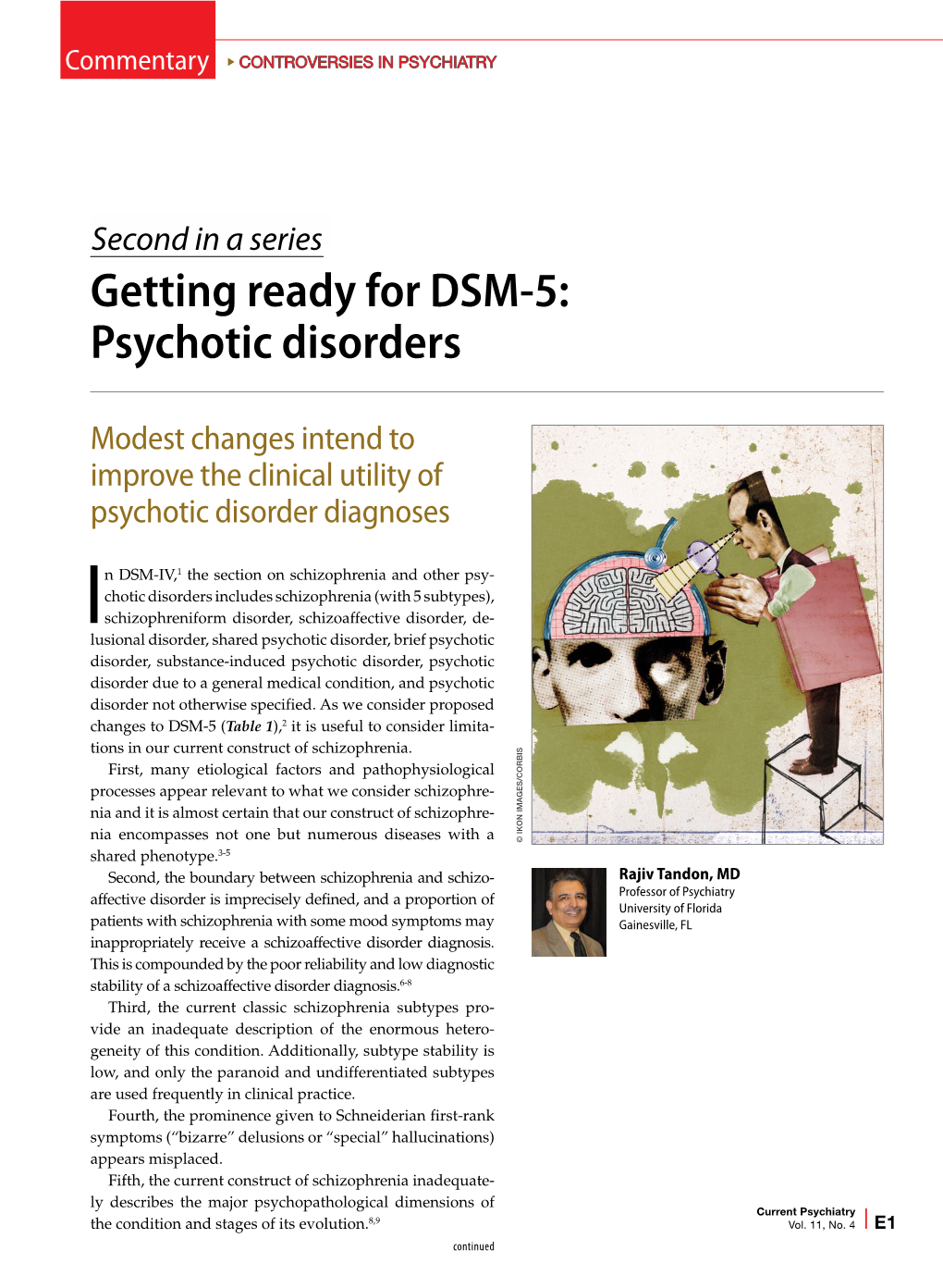 Psychotic Disorders