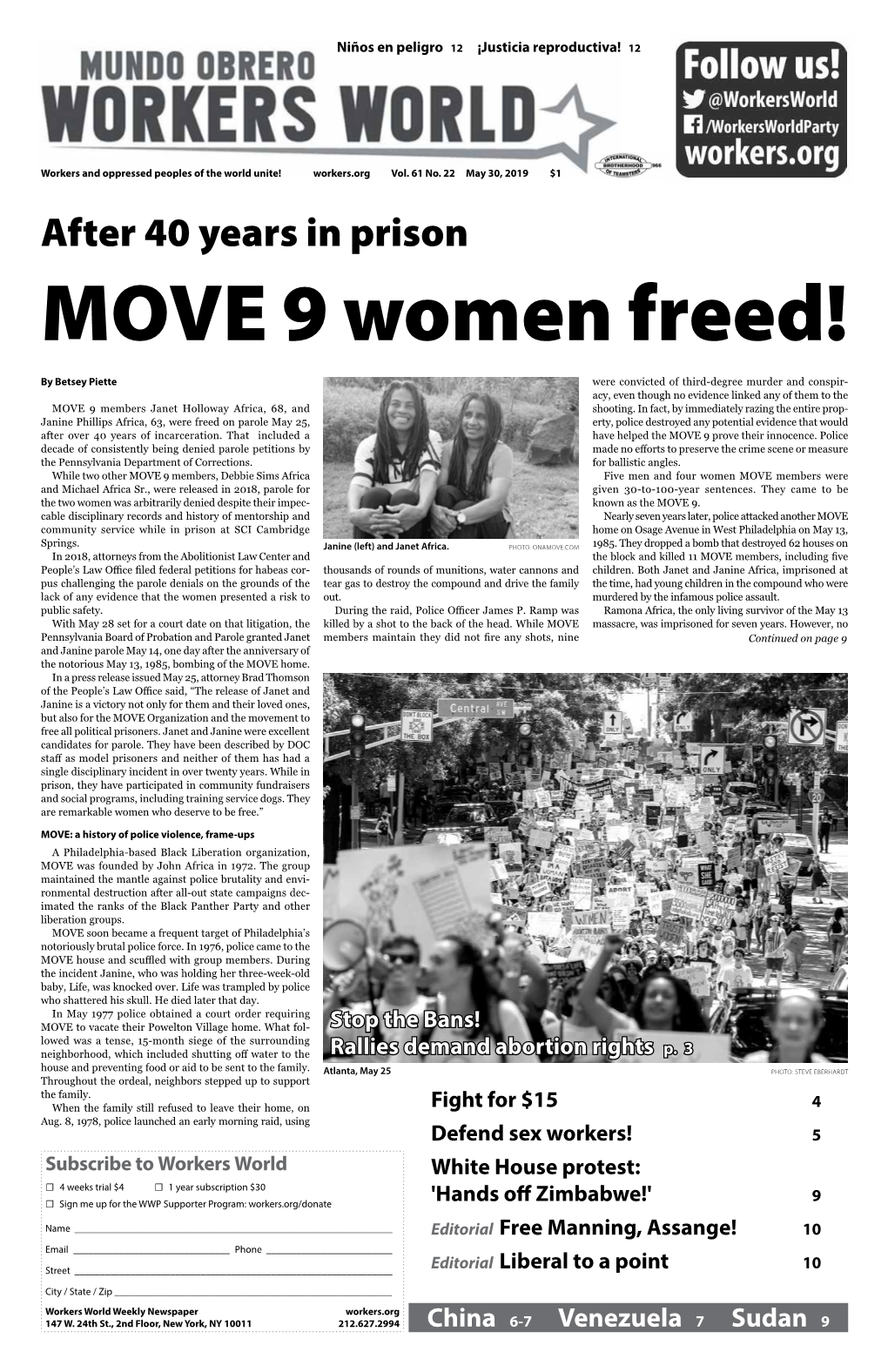 After 40 Years in Prison MOVE 9 Women Freed!