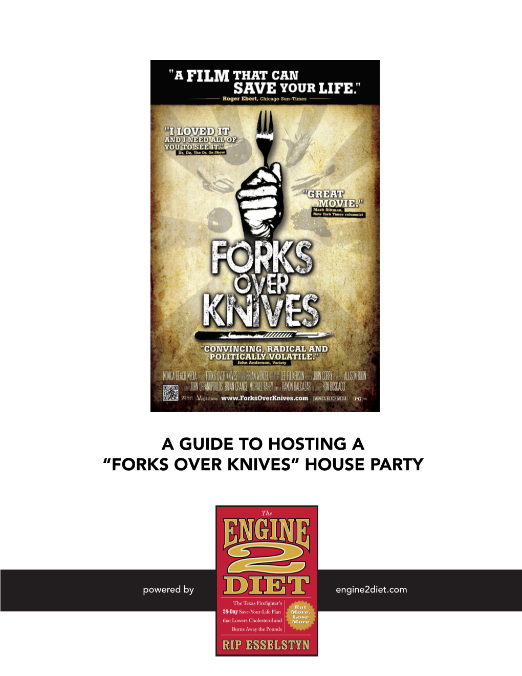 A Guide to Hosting a “Forks Over Knives” House Party
