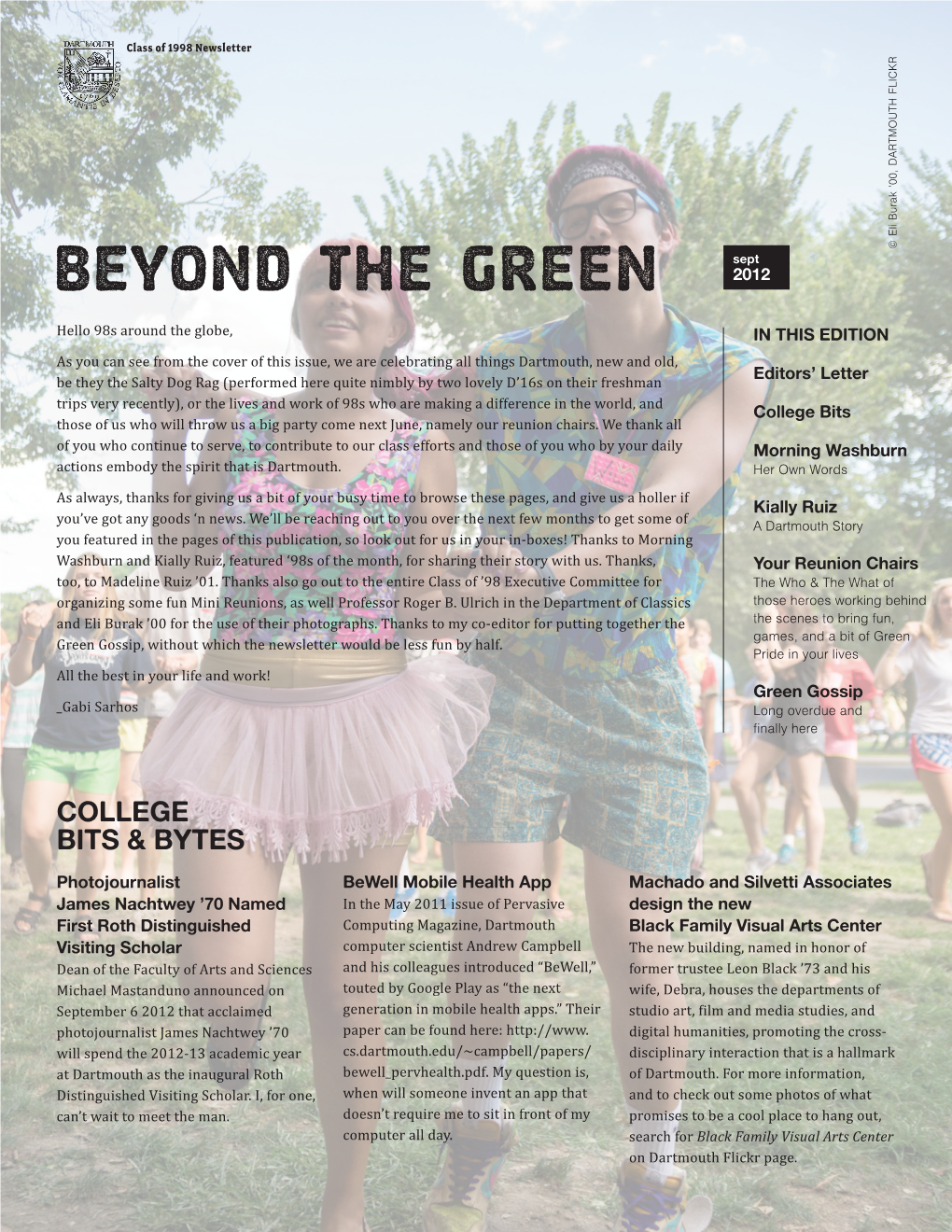 Beyond the Green
