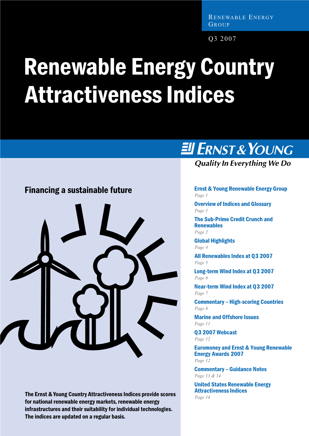 Renewable Energy Country Attractiveness Indices