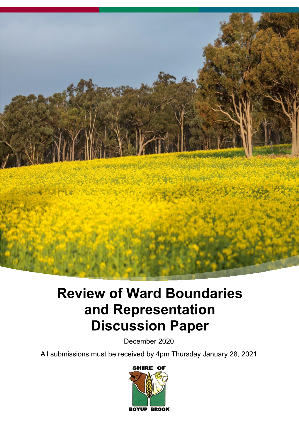 Review of Ward Boundaries and Representation Discussion Paper