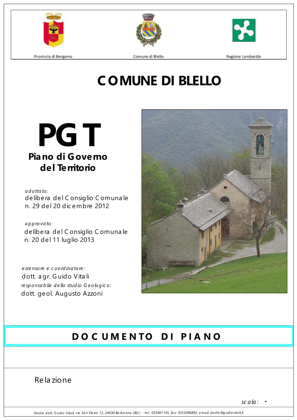 PGT Piano Di Governo Del Territorio