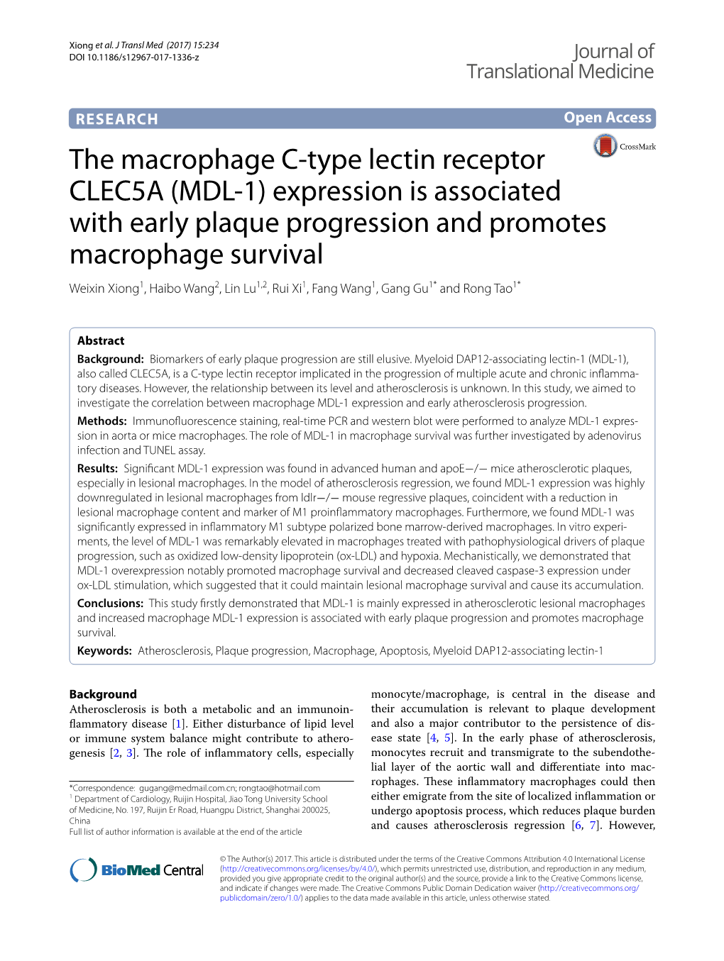 The Macrophage C-Type Lectin Receptor CLEC5A (MDL-1