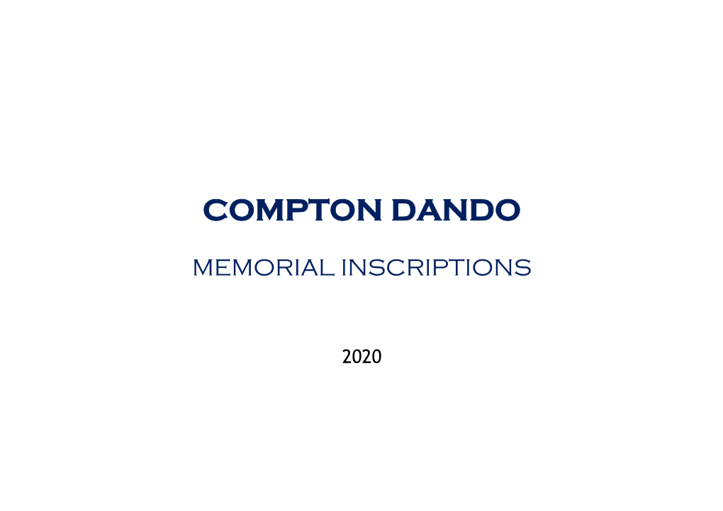 Compton Dando