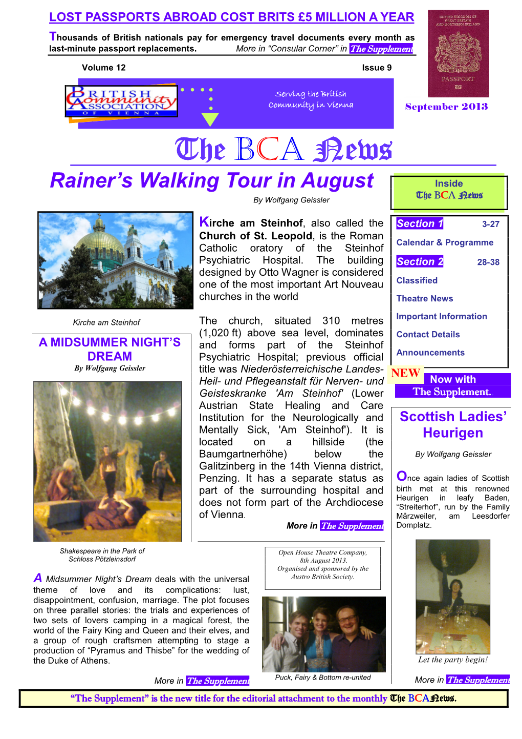 The BCA News