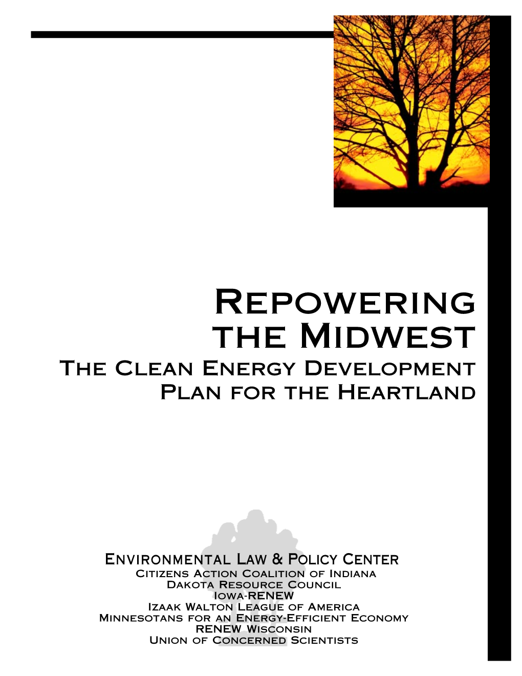 Repowering the Midwest the Clean Energy Development Plan for the Heartland