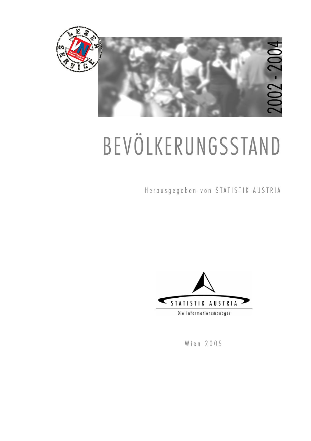 Bevölkerungsstand 2002 Bis 2004