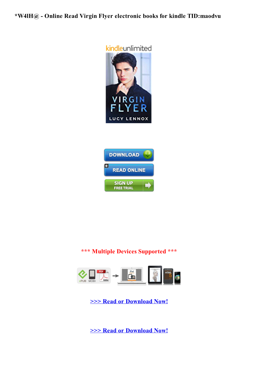 Online Read Virgin Flyer Electronic Books for Kindle TID:Maodvu