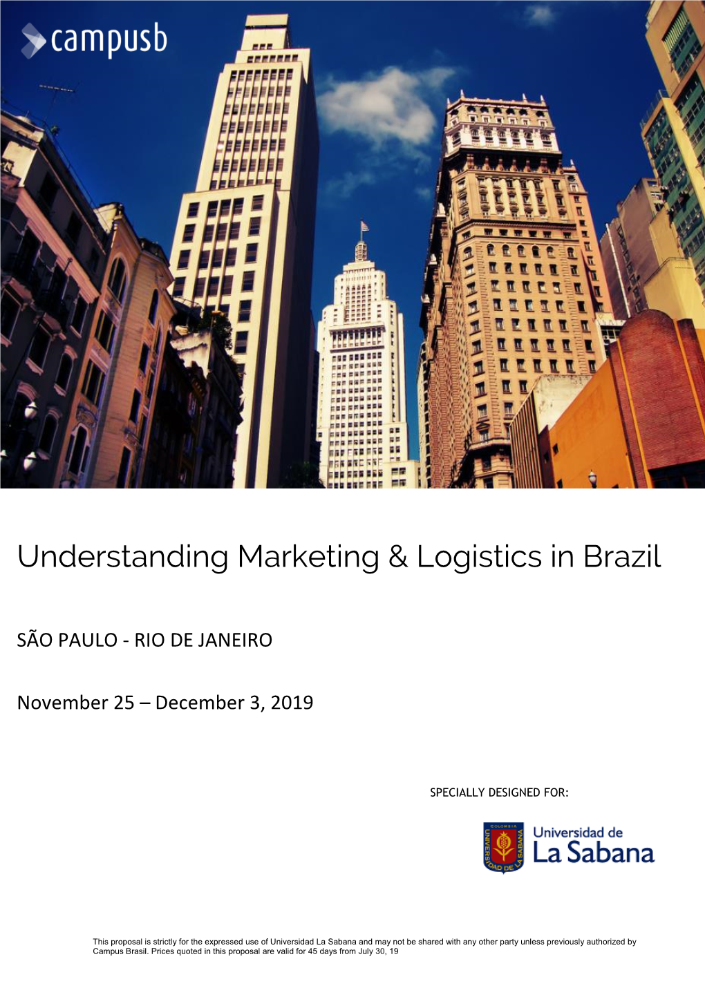 Understanding Marketing & Logistics in Brazil