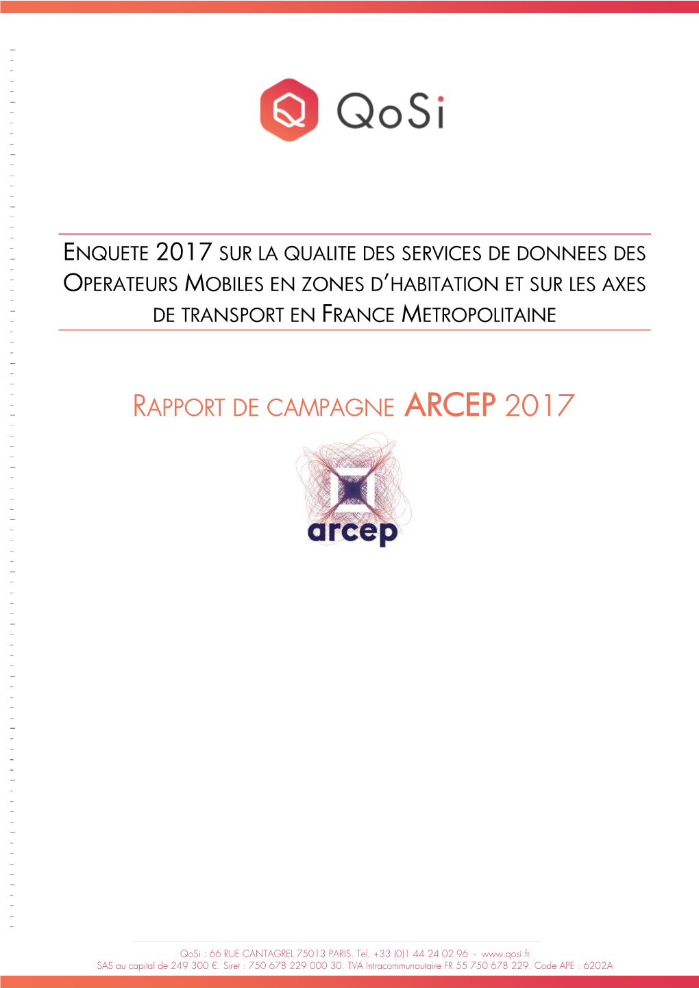 Rapport Au Format