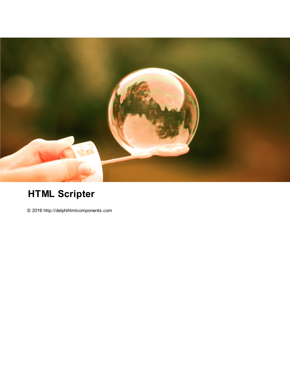 HTML Scripter