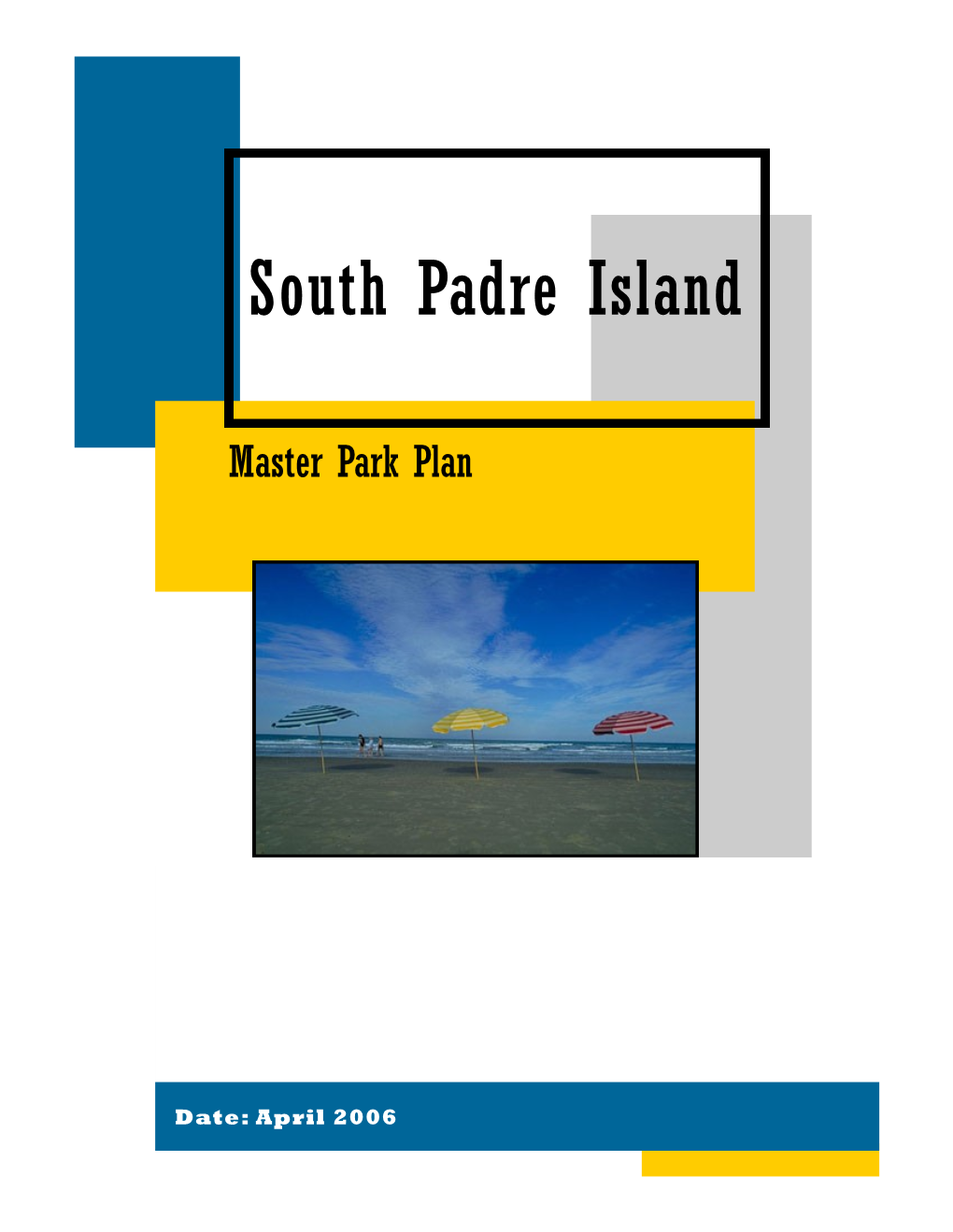 Master Park Plan