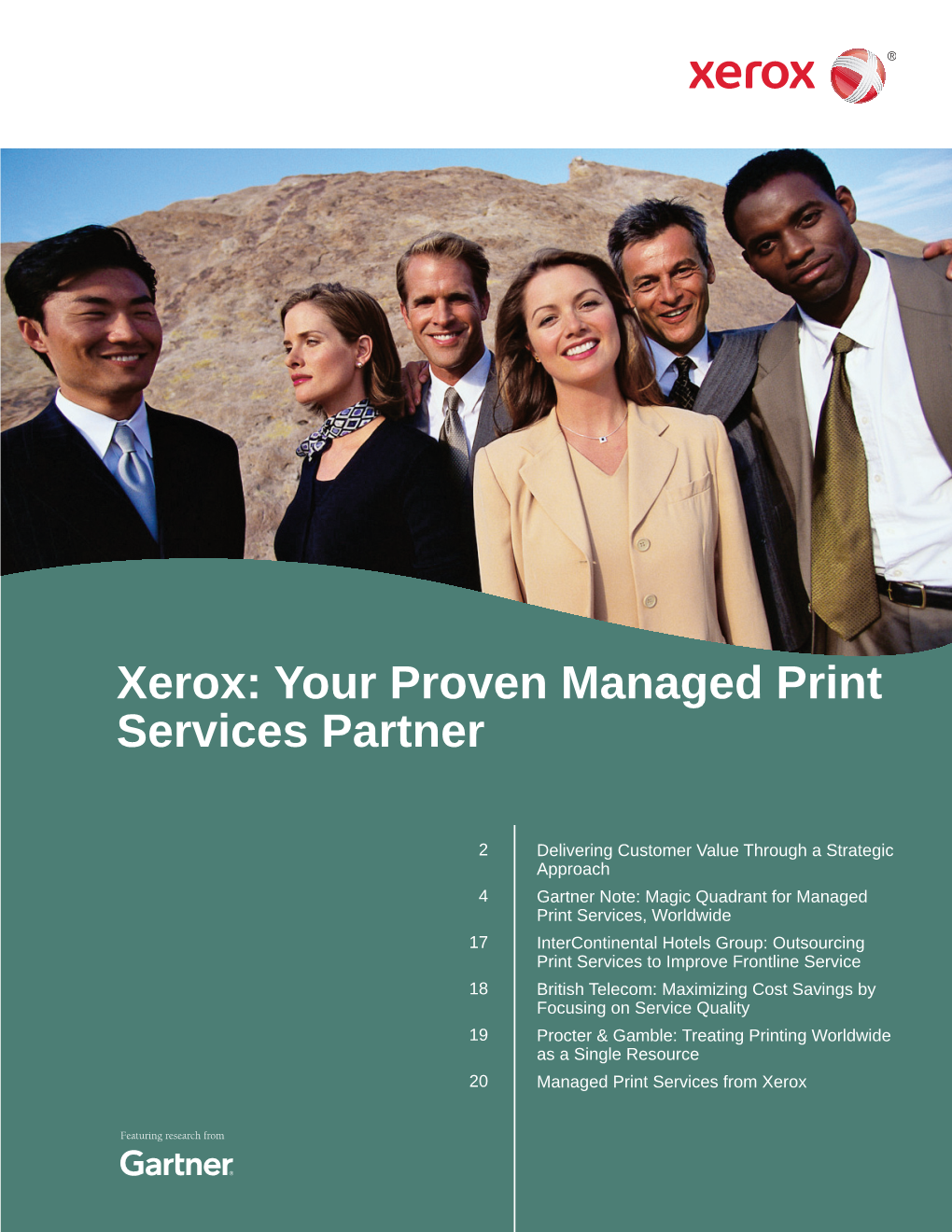 Xerox Is a Leader in Gartner Magic Quadrant for Managed Print Services