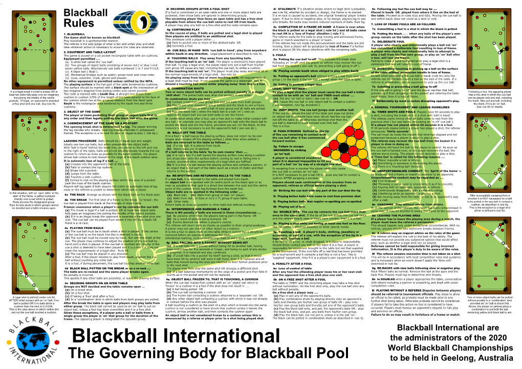Blackball-Rules-Poster.Pdf