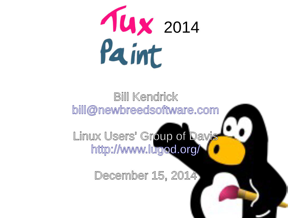 Tux Paint 2014
