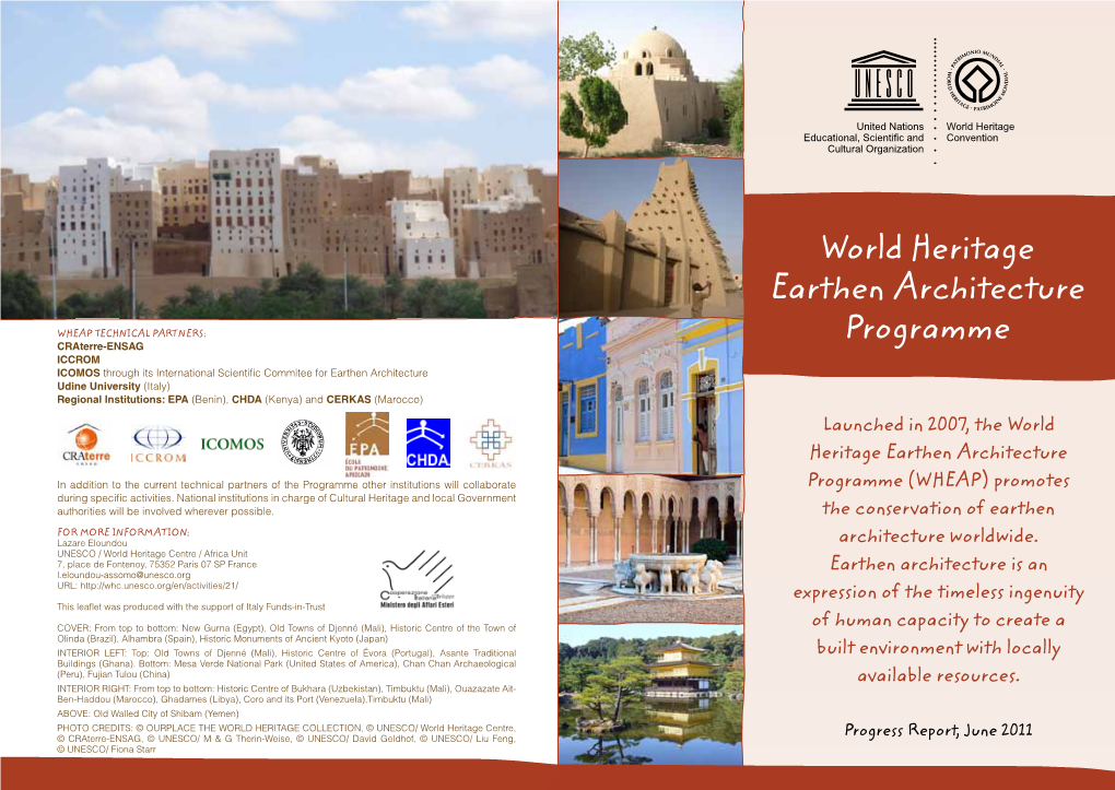 World Heritage Earthen Architecture Programme