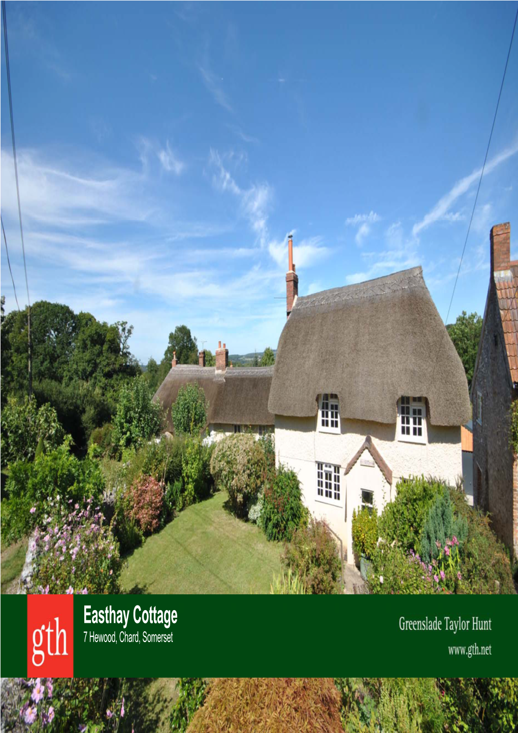 Easthay Cottage 7 Hewood, Chard, Somerset