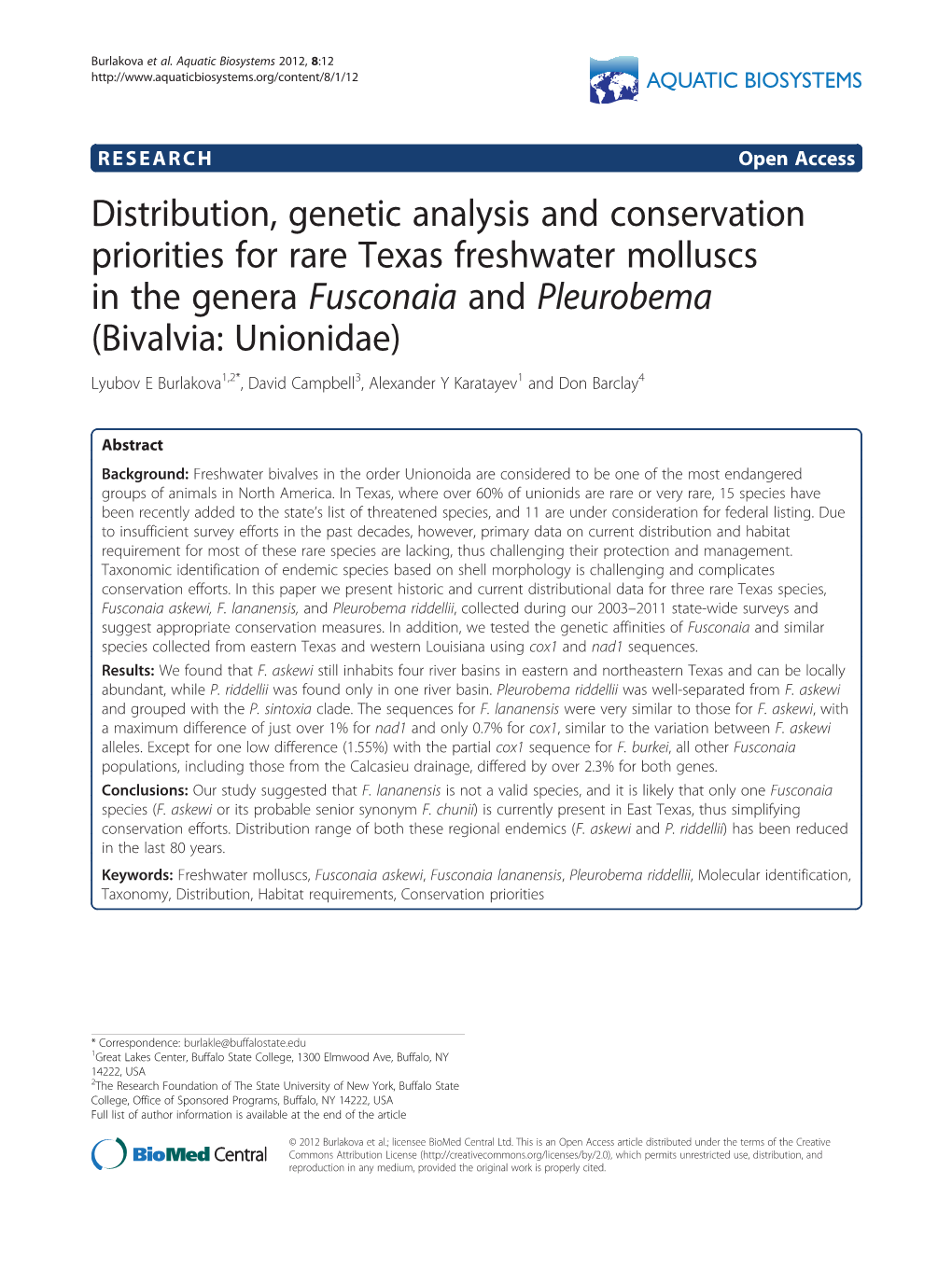 Distribution, Genetic Analysis and Conservation Priorities for Rare