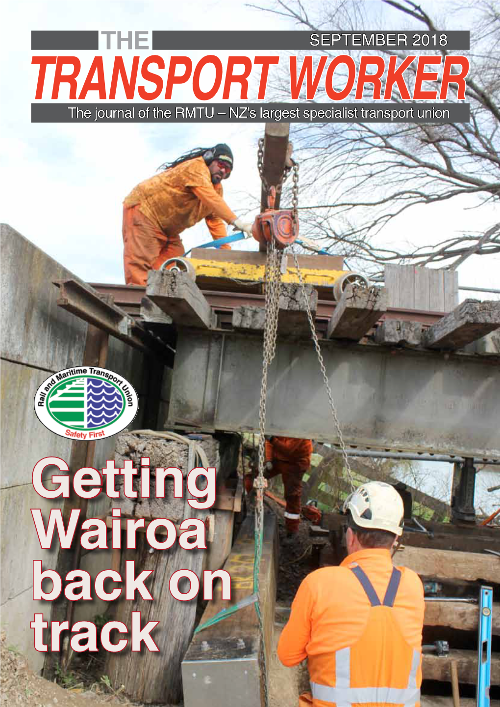 Getting Wairoa Back on Track 2 Contents Editorial ISSUE 3 • SEPTEMBER 2018