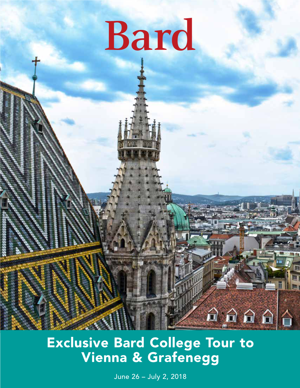 Exclusive Bard College Tour to Vienna & Grafenegg