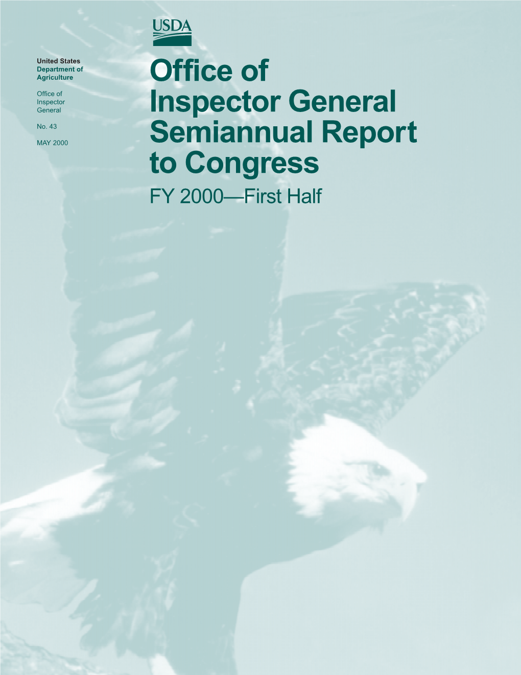 Office of Inspector General Semiannual Report to Congress