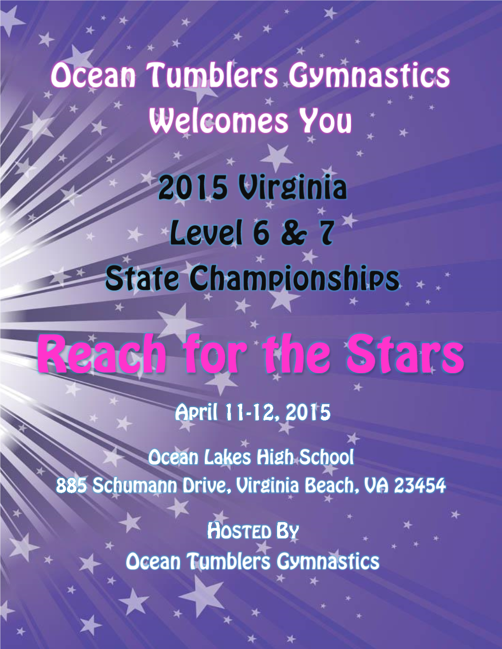 2015 Virginia USA Gymnastics Level 6 & 7 State Championships