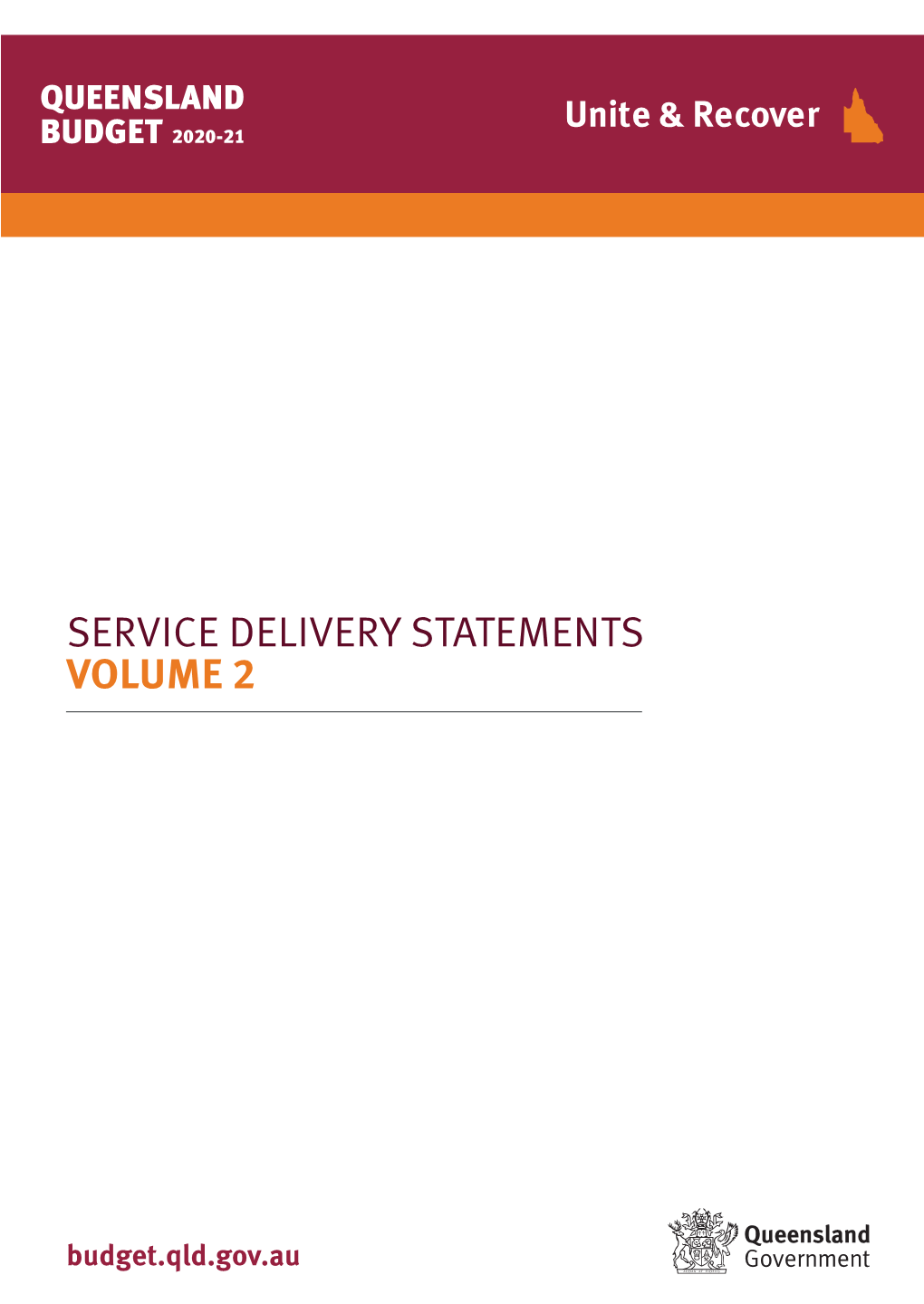 Service Delivery Statements Volume 2