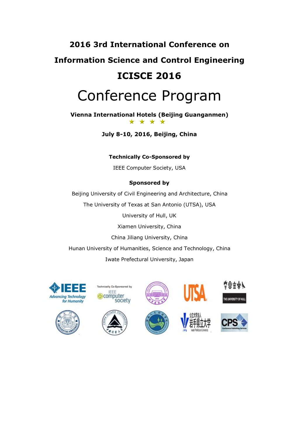 Conference Program