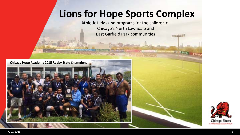 Chicago Lions Charitable Association Board of Directors