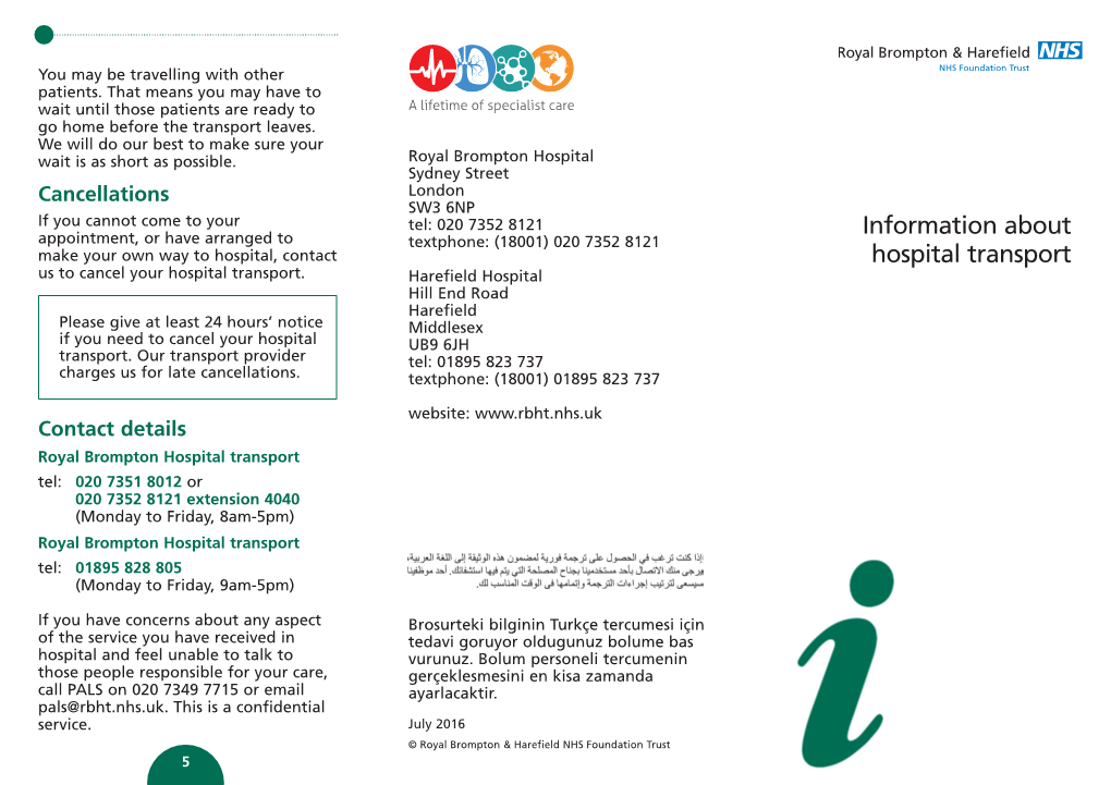 Patient Booklet 11/07/2016 13:27 Page 1