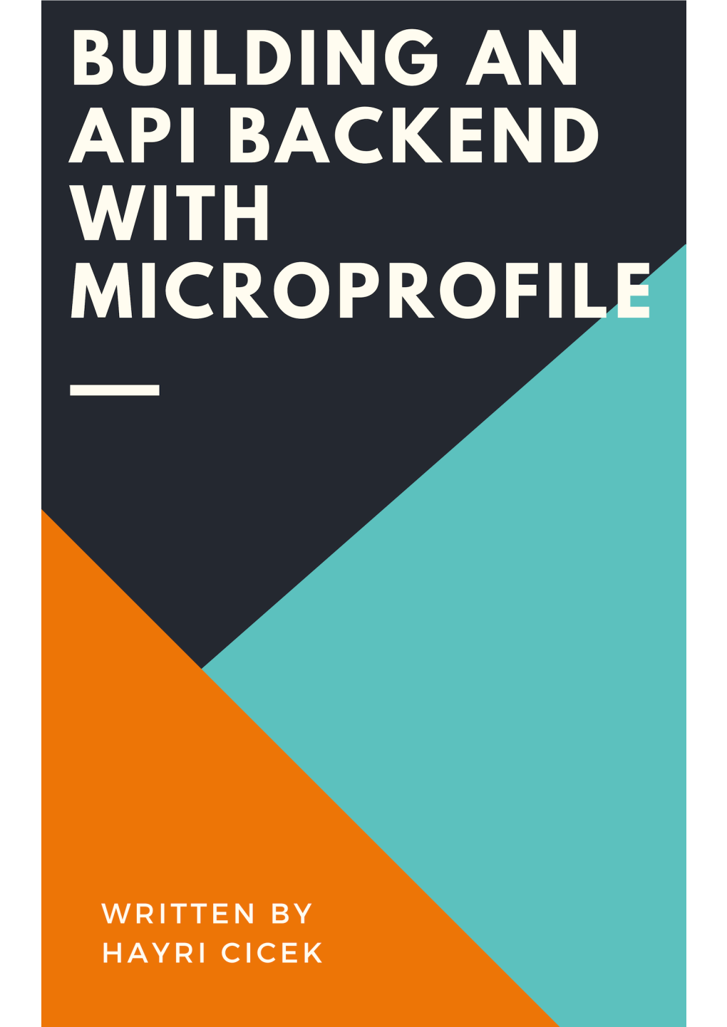 Building an API Backend with Microprofile