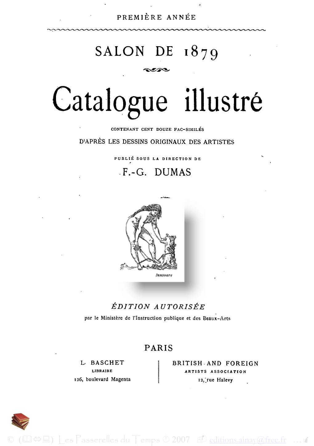 Catalogue Du Salon Des Artistes Indépendants 1879-1907