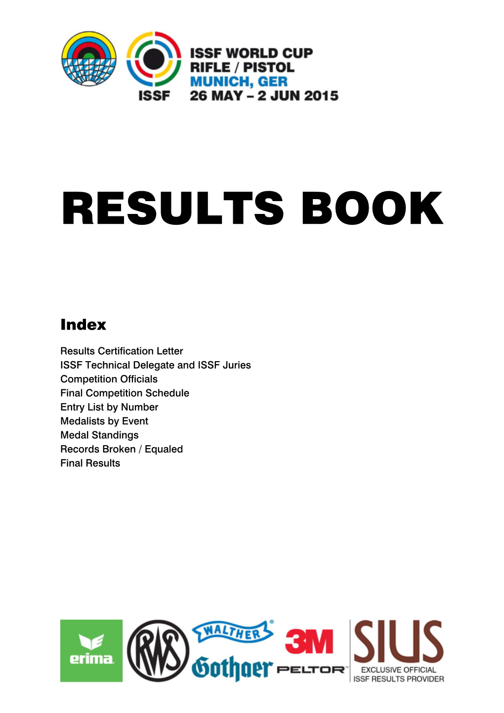 Results Book