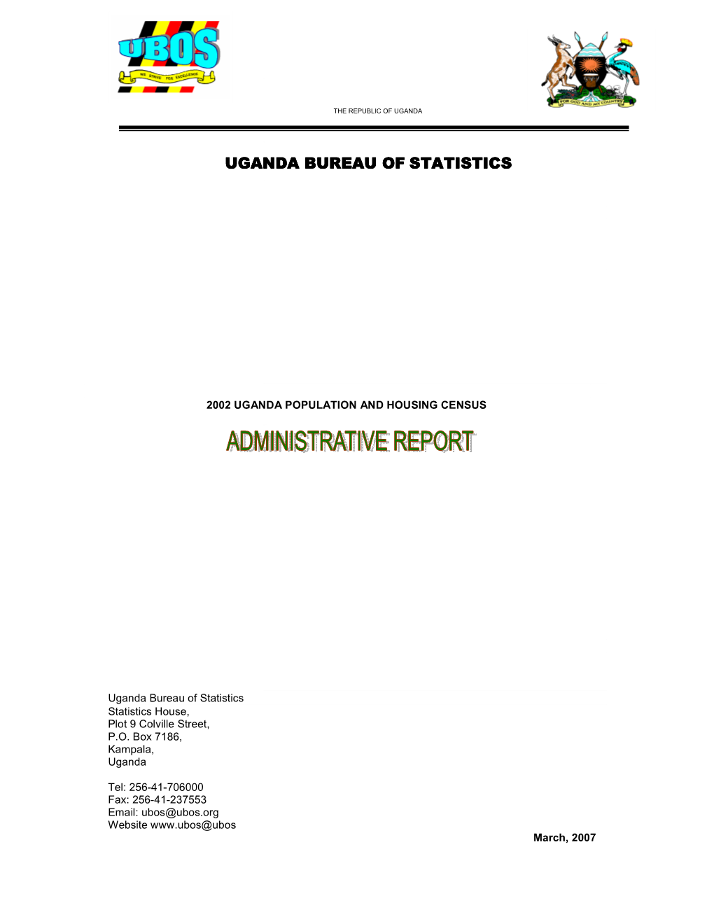 2002 Census Administration Report