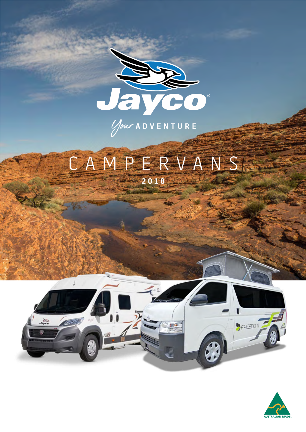 CAMPERVANS 2018 Jayco’S Freedom Campervan Lets You Take It All with You, with a Surprisingly Spacious Interior and Ample Storage