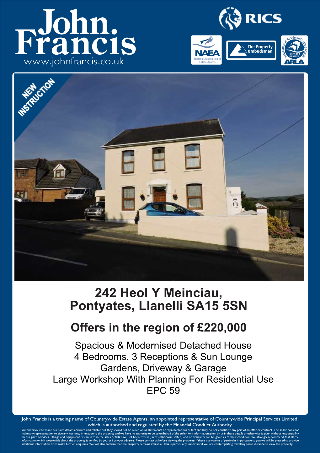 242 Heol Y Meinciau, Pontyates, Llanelli SA15