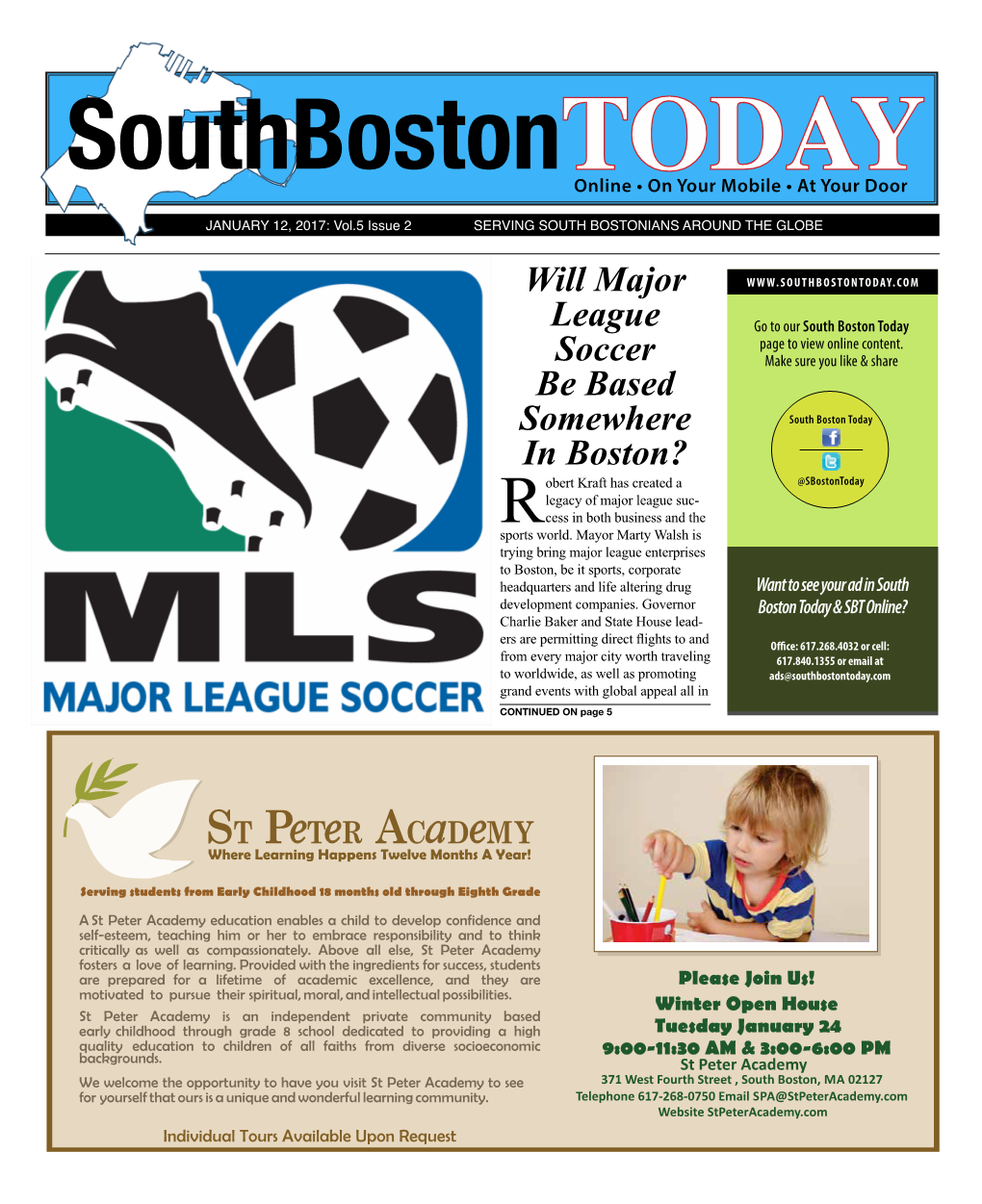 Will Major League Soccer Be Based Somewhere in Boston?