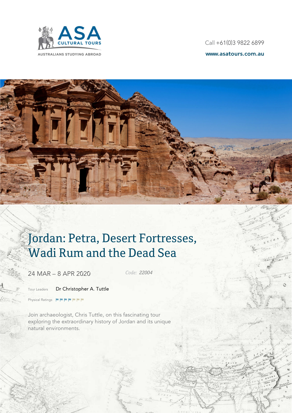 Jordan: Petra, Desert Fortresses, Wadi Rum and the Dead Sea