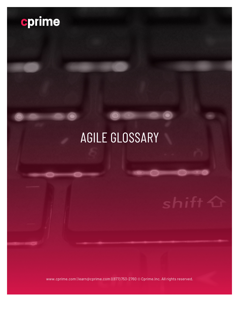 Agile Glossary