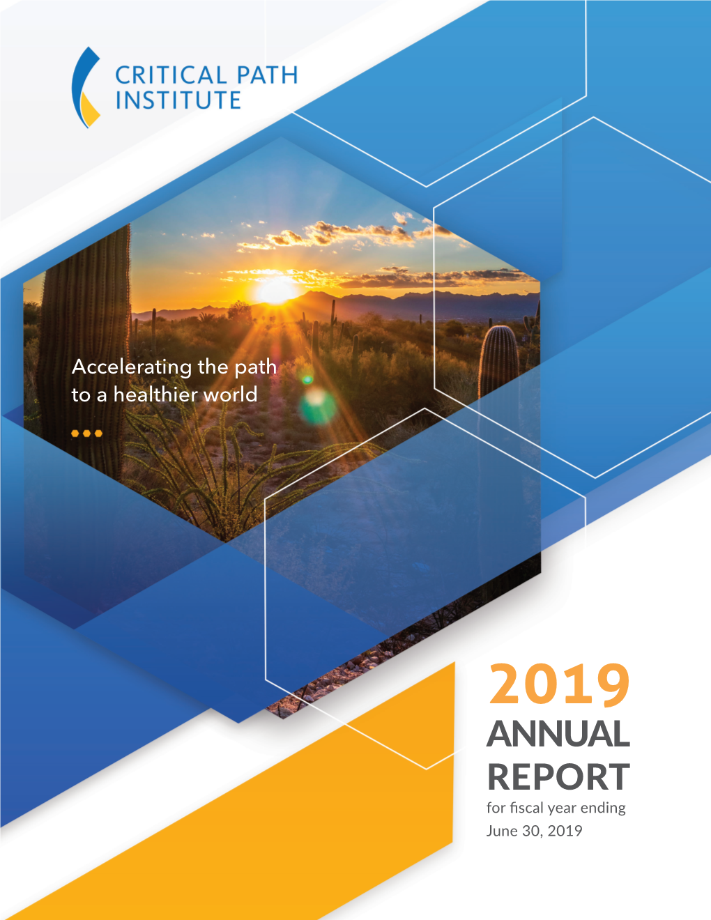 2019 ANNUAL REPORT for Fiscal Year Ending June 30, 2019 Table of Contents