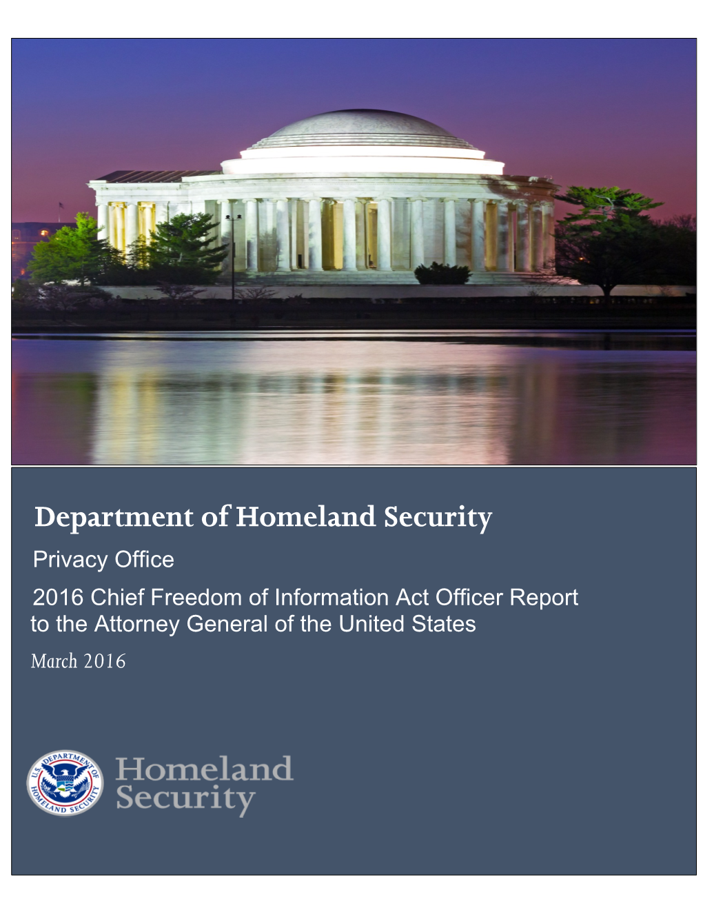 Department of Homeland Security