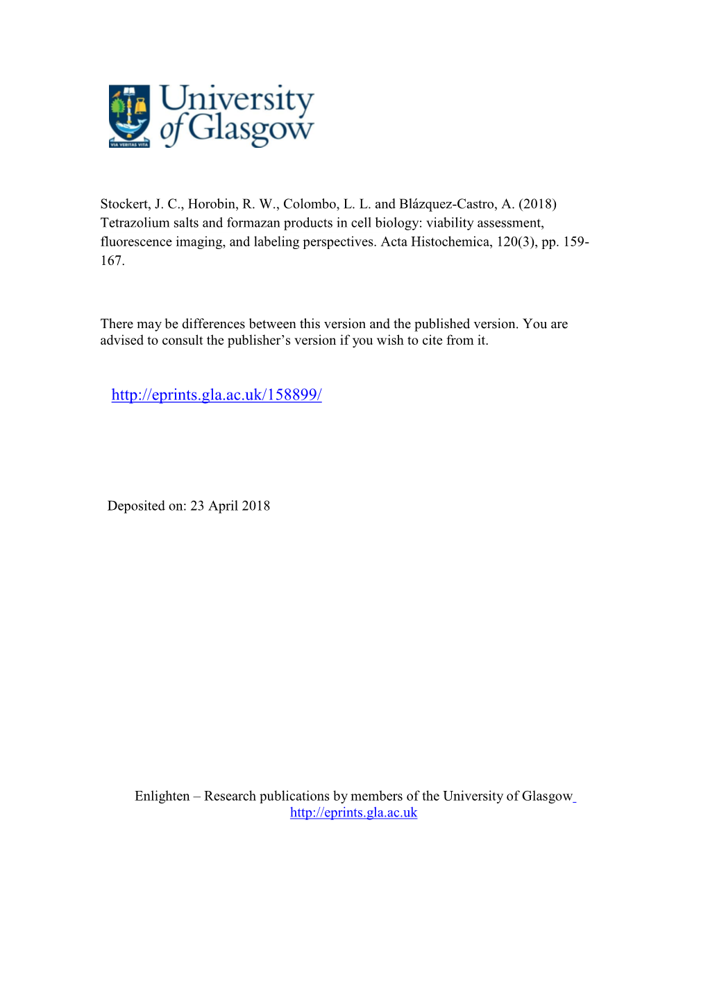 Uptake of the Lipophilic MTT Formazan Into Lipid Droplets and Golgi Apparatus of Living Hela Cells Treated with Sunflower