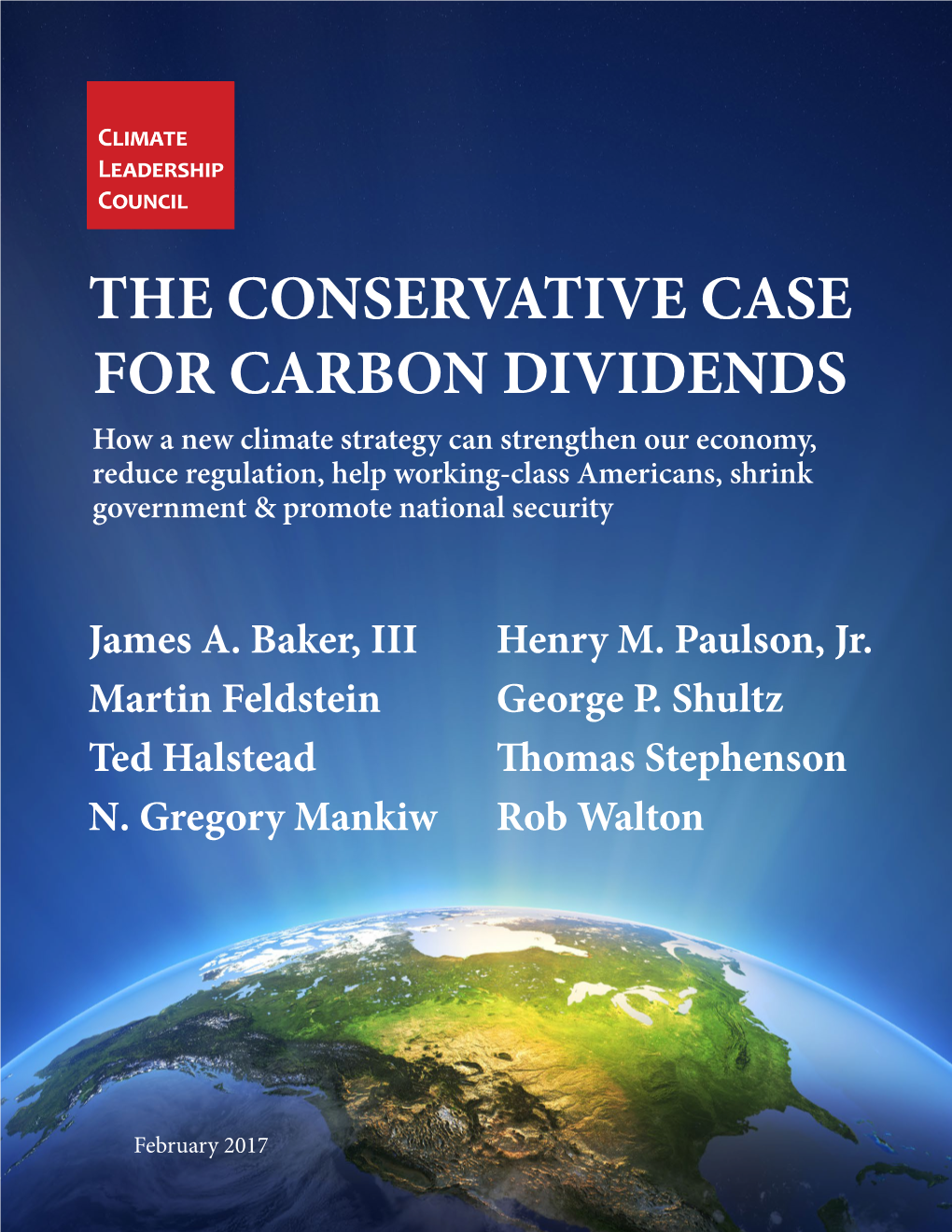 The Conservative Case for Carbon Dividends