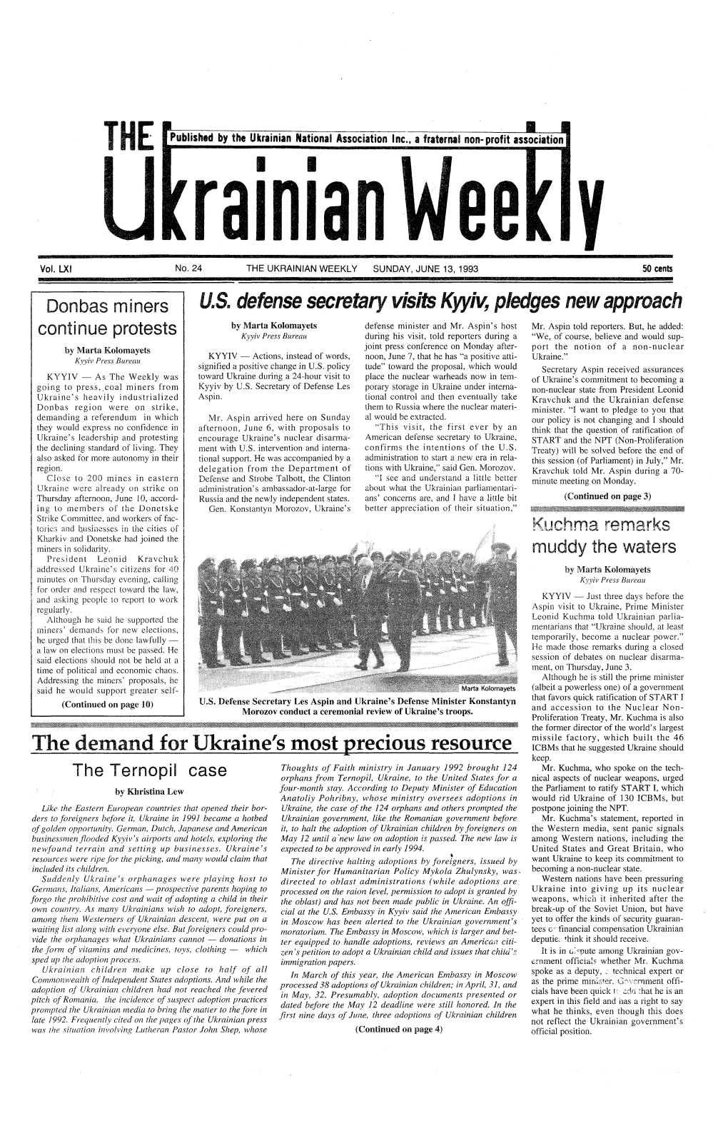 The Ukrainian Weekly 1993, No.24