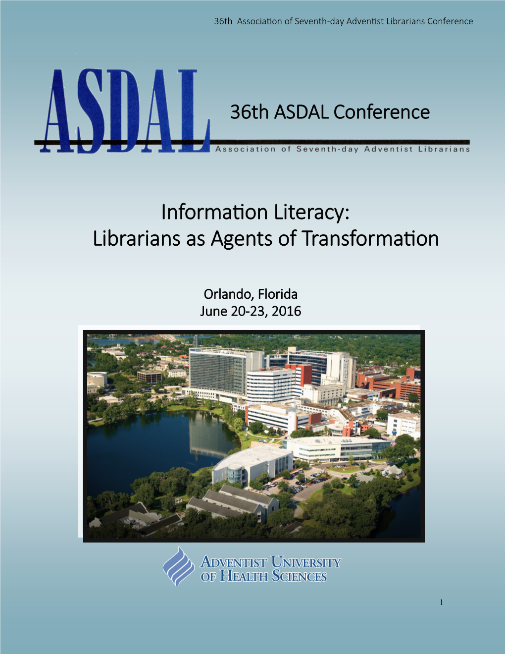 Librarians As Agents of Transformation