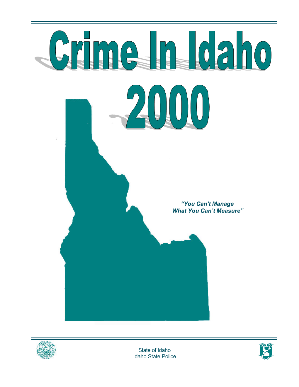 Crime in Idaho 2000