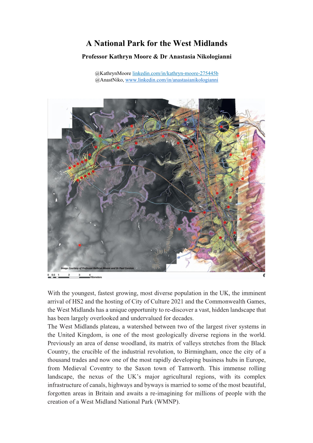 A National Park for the West Midlands Professor Kathryn Moore & Dr Anastasia Nikologianni