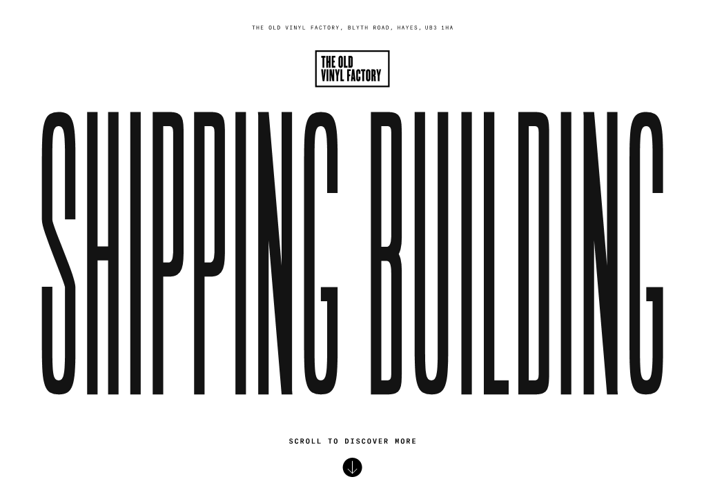 The Shipping Building Location Floorplans Specification Vinyl Canteen and Lounge Heritage Future Contact