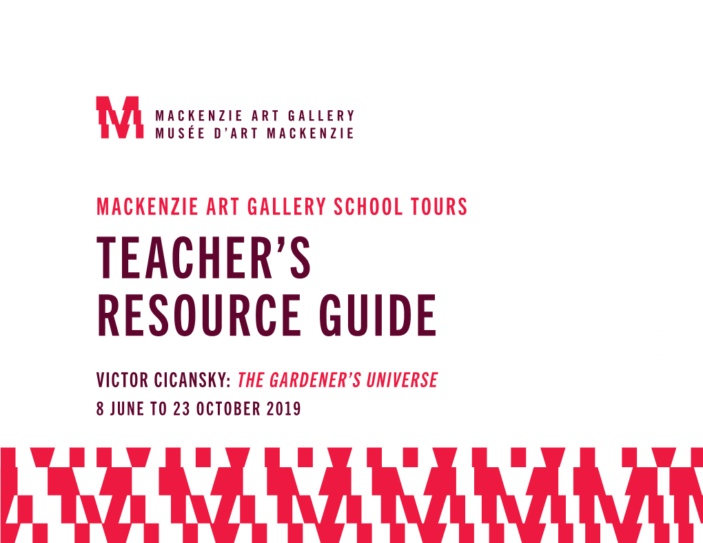 Teacher's Resource Guide